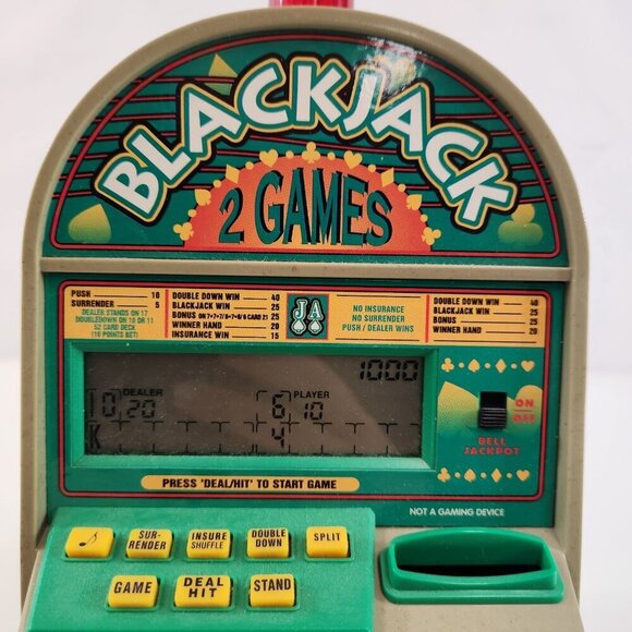 Radio Shack Blackjack Electronic Automatic Jackpot Savings Bank - Picture 2 of 13